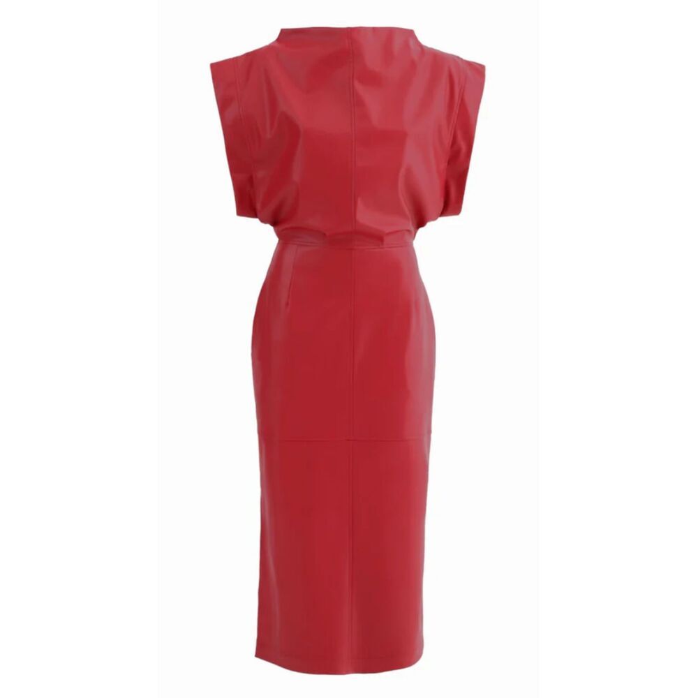 Elegant Red Maxi Dress